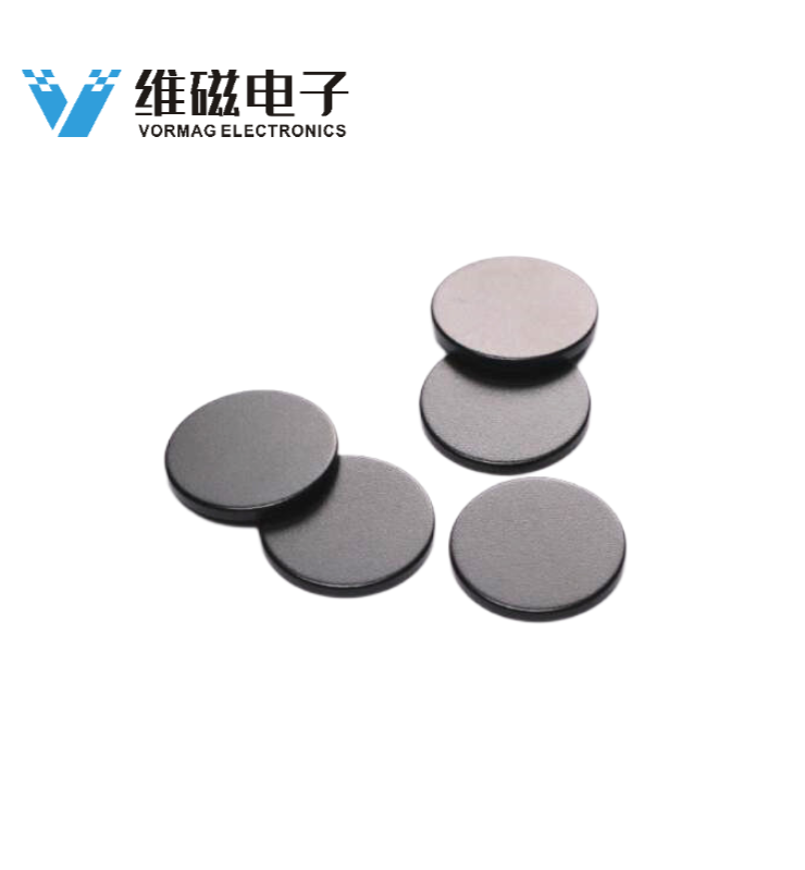 1.26”D x 0.125”H Black Epoxy Coated Neodymium Disc Strong Magnets