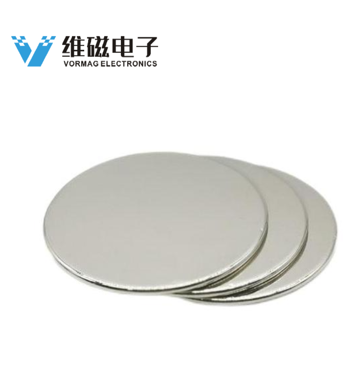N42 Strong Magnet Disc Round D30mm x 2mm NiCuNi Plating