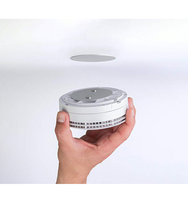 magnetic holders for smoke alarms