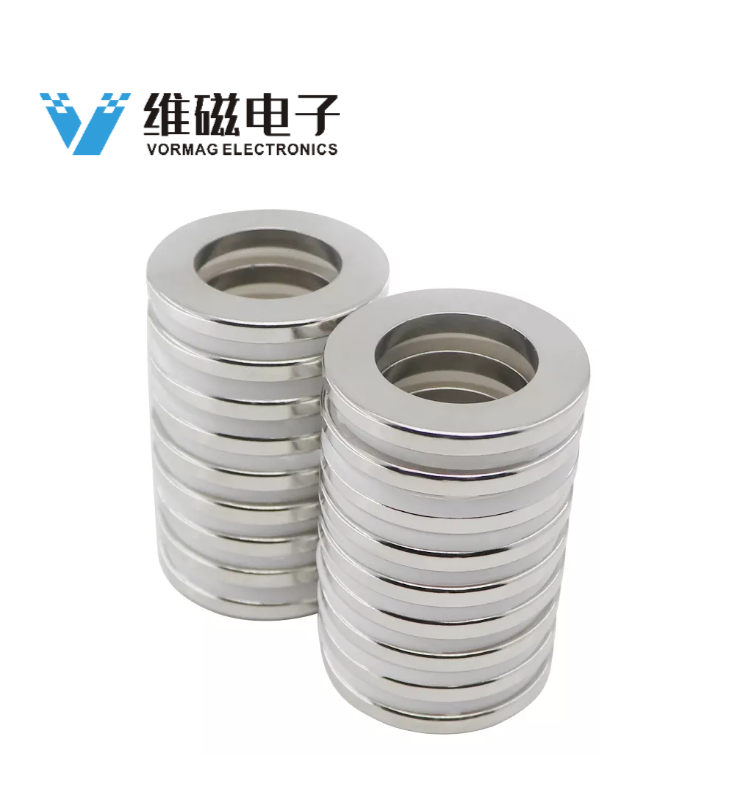 外径25mm-内径13mmx厚度2mm超强稀土钕铁硼圆环磁铁