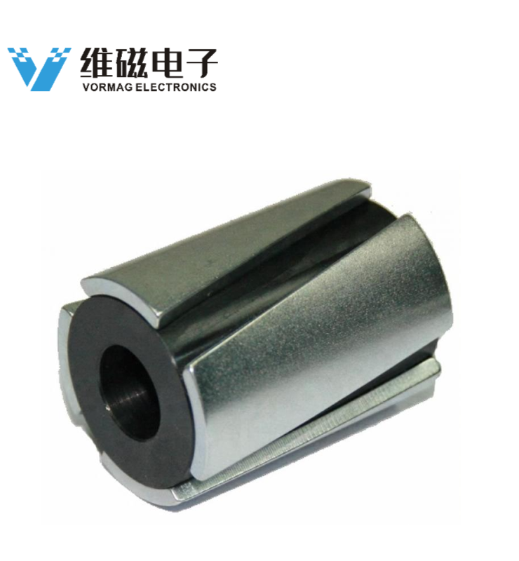 钕铁硼电机转子，永磁弧段强磁电机转子