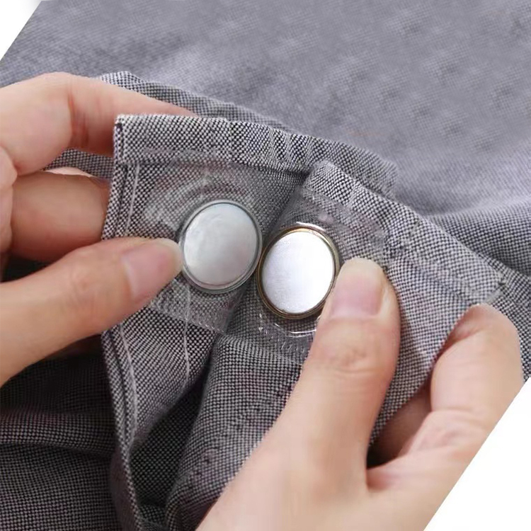 Hidden Sew Magnetic Snap Purse Closure Handbag Clothing Clasp