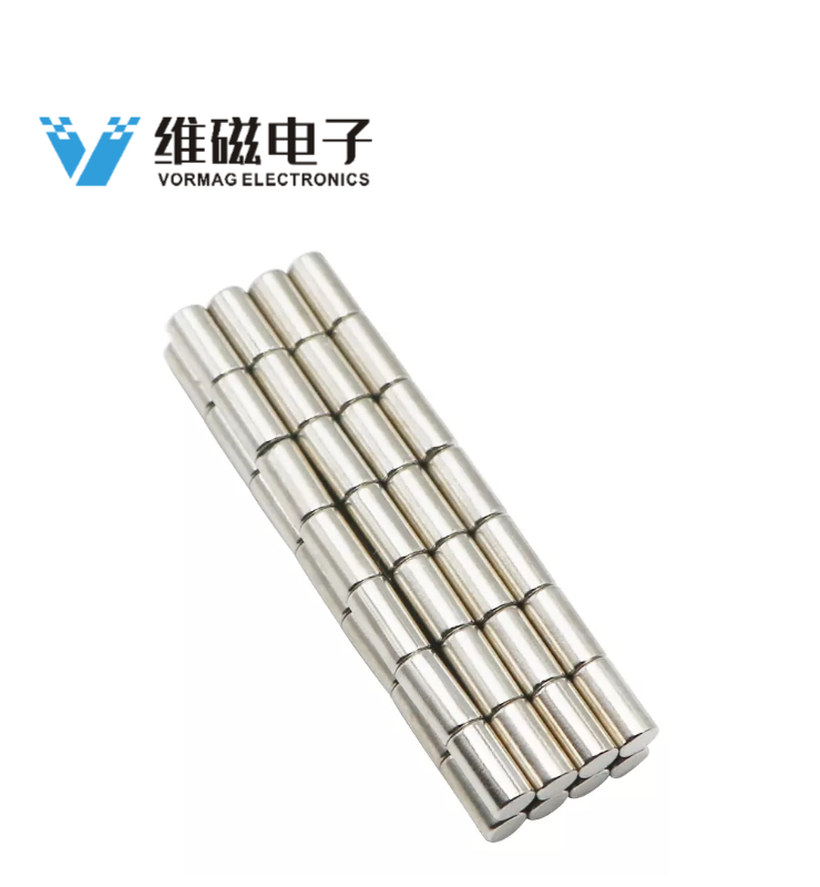 Dia 8mm x 15mm N35 Strong Disc Cylinder Fridge Magnets