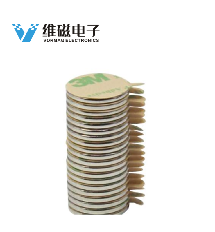 Adhesive Neodymium (NdFeB) Magnets D12*2MM