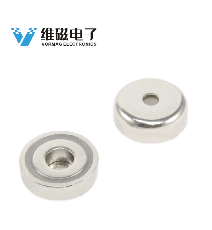 Neodymium Pot Magnets with Counter Bore Hole
