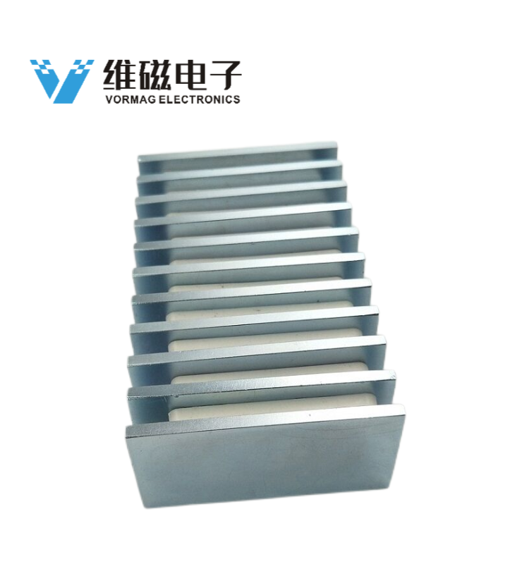30x20x2MM Block Magnet with Zn Coated Strong Permanent Magnet
