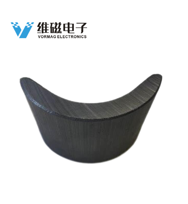 Arc-shaped Ferrite Magnets for Starter Motors