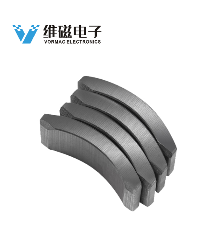 Hard Ceramic (Ferrite) Segments for Fan Motors