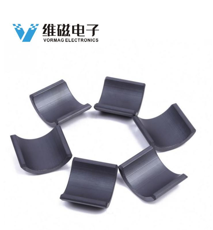 Hard Ceramic (Ferrite) Segments for Fan Motors
