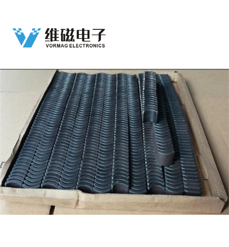 Hard Ceramic (Ferrite) Segments for Fan Motors